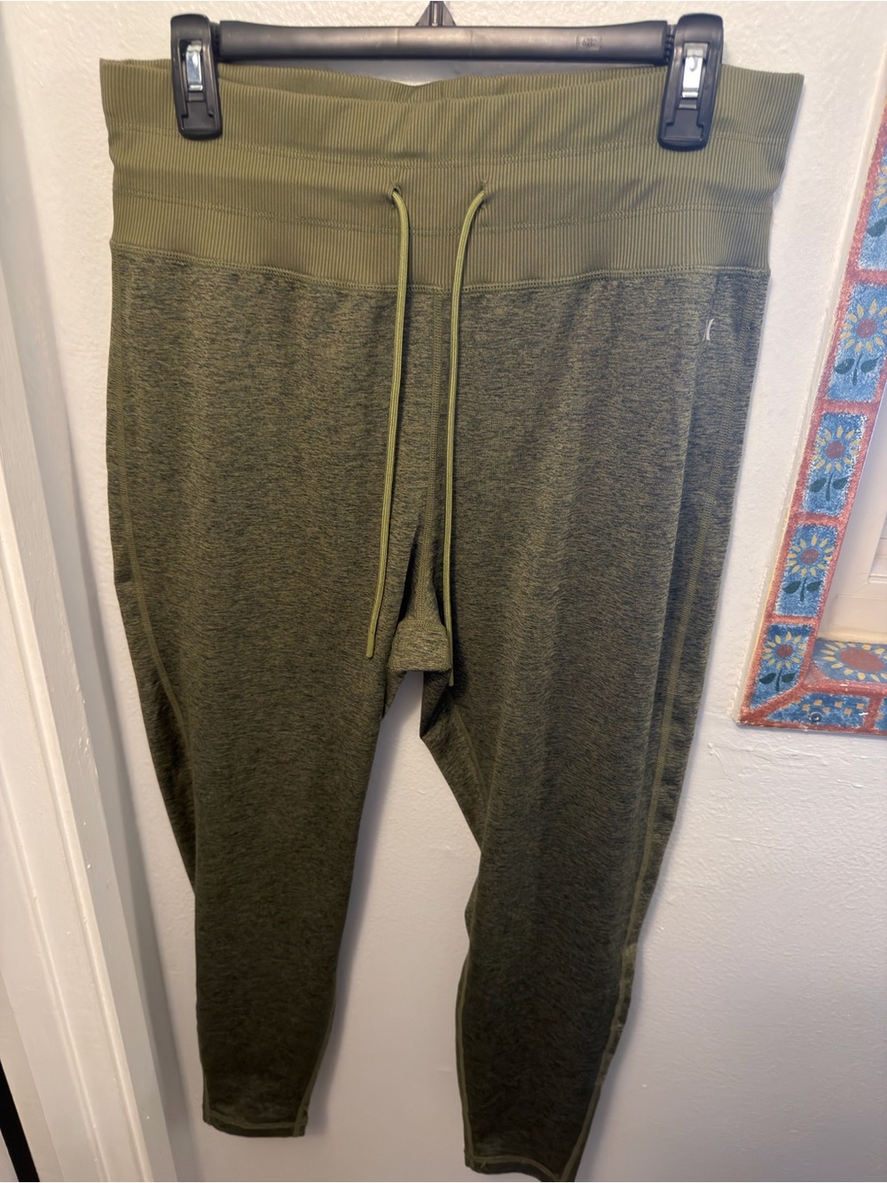 Hurley Olive Green Women's Jogger Track Pants
